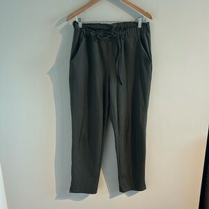 Joie Drawstring Stretch Straight‎ Leg Pants